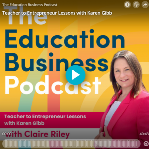 Education Business club Podcast with Claire Riley