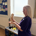 Session leader showing the Meerkat mind during Mind Marvels session
